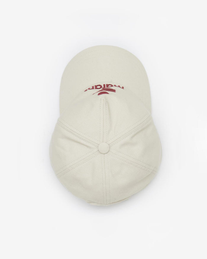 Isabel Marant Casquette Tyrony Femme écru Et Rouge