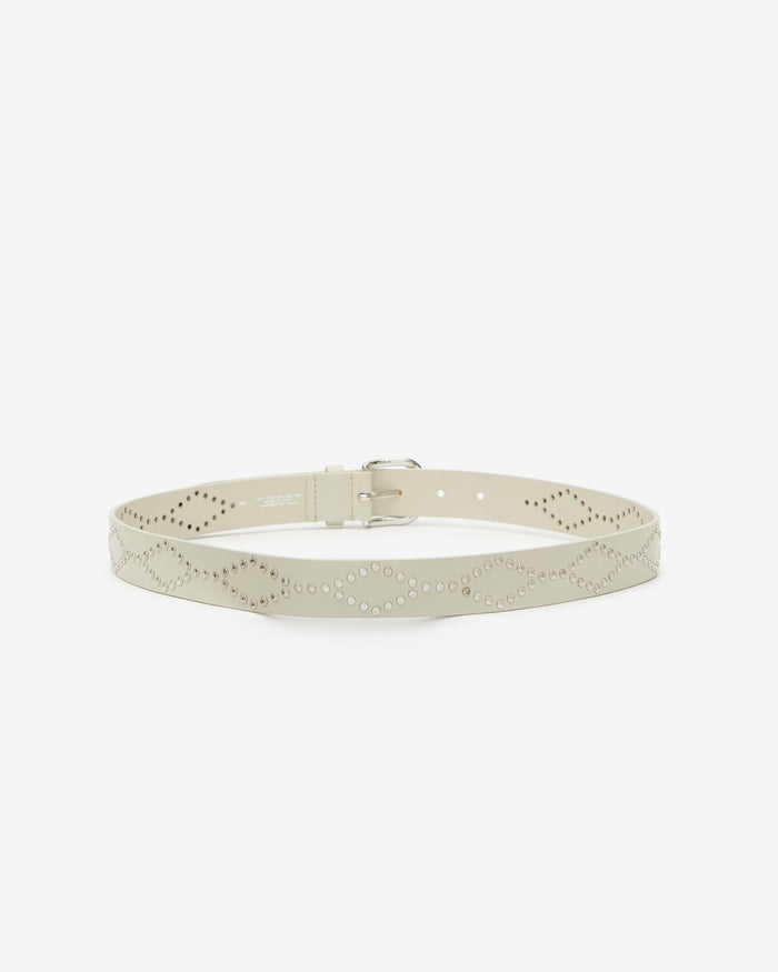 Isabel Marant Ceinture Liliana Femme écru-argenté