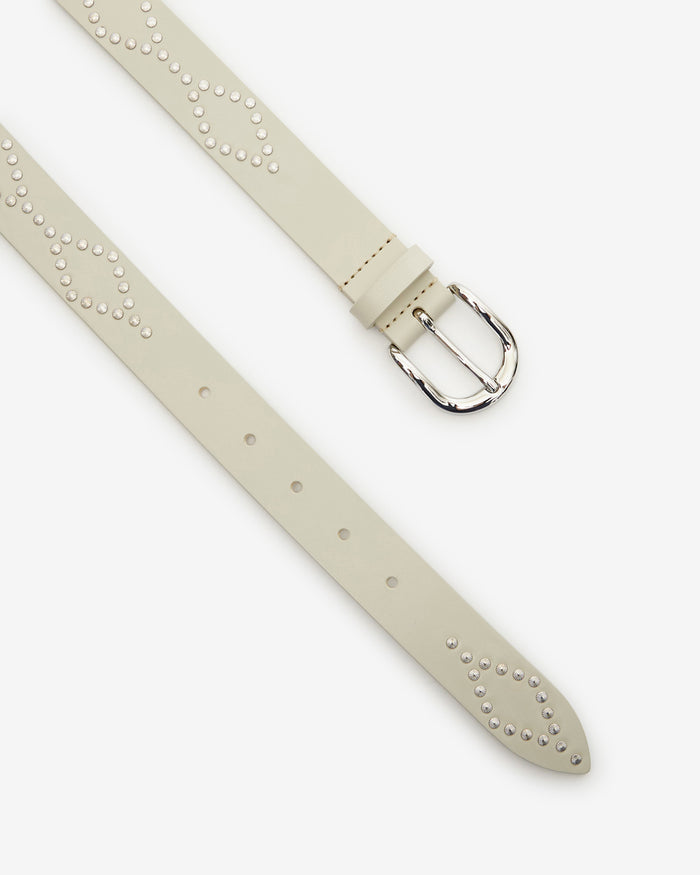 Isabel Marant Ceinture Liliana Femme écru-argenté