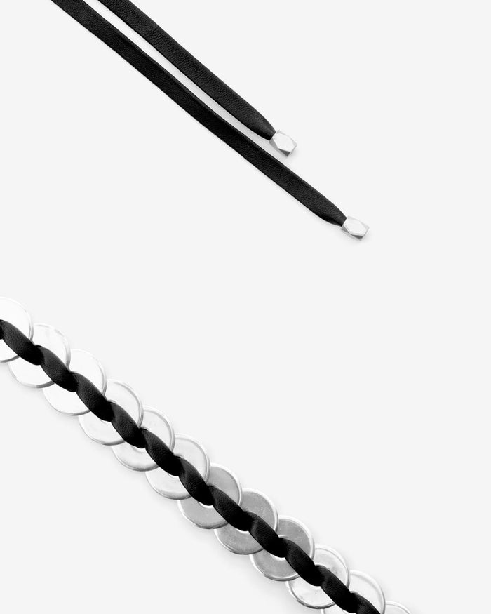 Isabel Marant Ceinture Sevan Femme Noir Et Argenté