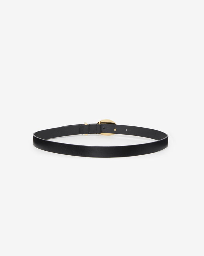 Isabel Marant CEINTURE SILVANA Femme Noir Et Doré