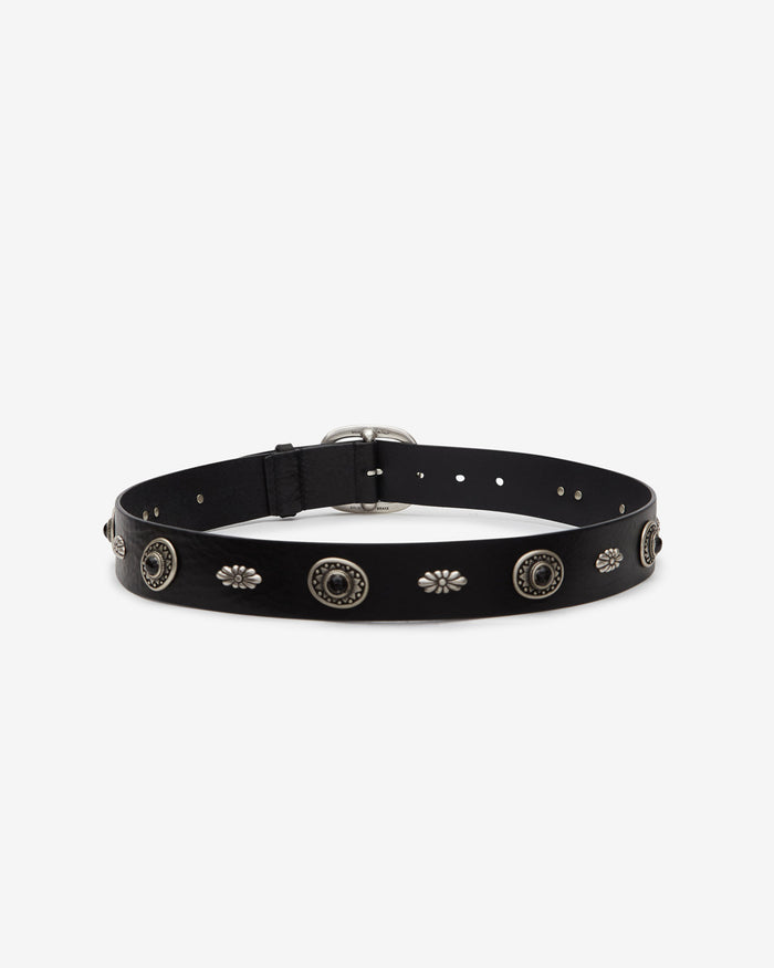 Isabel Marant CEINTURE WESTERN STUDS Homme Noir