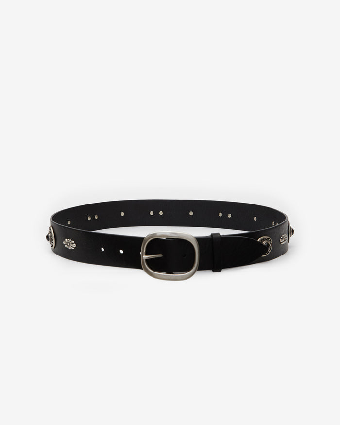 Isabel Marant CEINTURE WESTERN STUDS Homme Noir