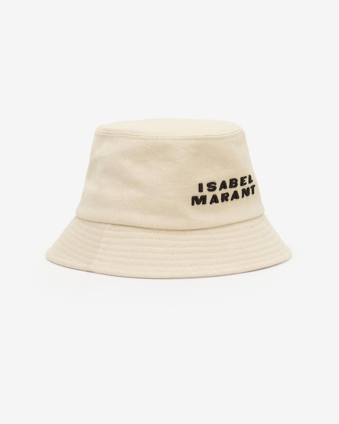 Isabel Marant Chapeau Haley Femme écru Et Noir
