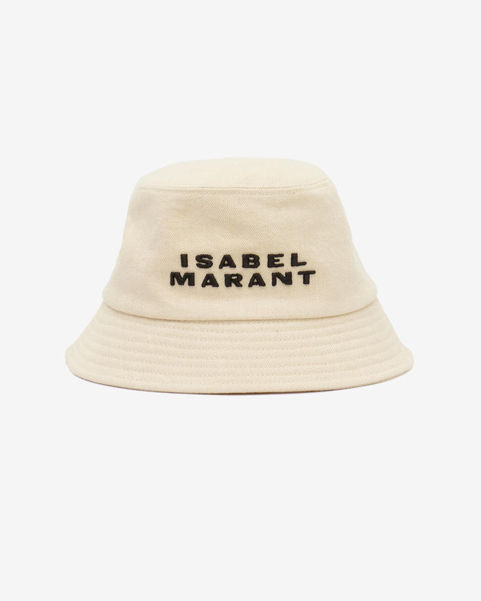 isabel marant Chapeau Haley Femme écru et noir