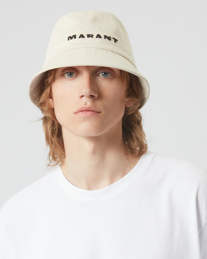 Isabel Marant Chapeau Haley Homme écru Et Noir