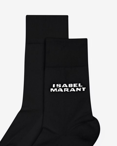 Isabel Marant Chaussettes Dawi Femme Noir