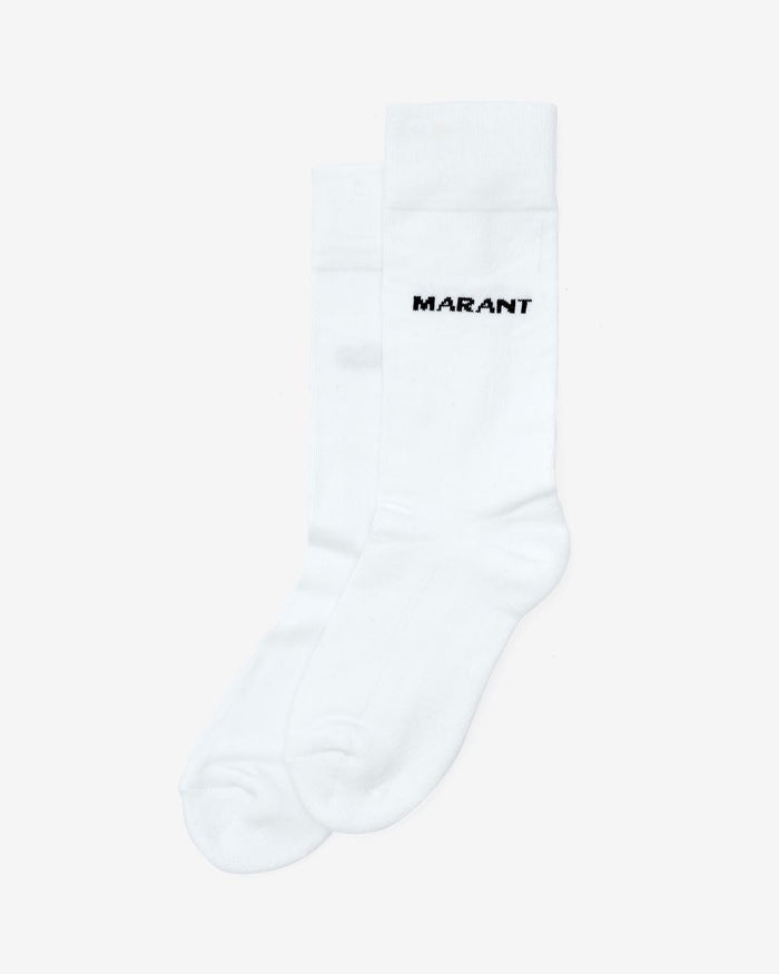 isabel marant Chaussettes Dawi Homme blanc