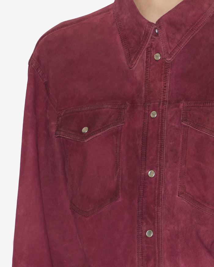 Isabel Marant CHEMISE DANISIA Femme Framboise