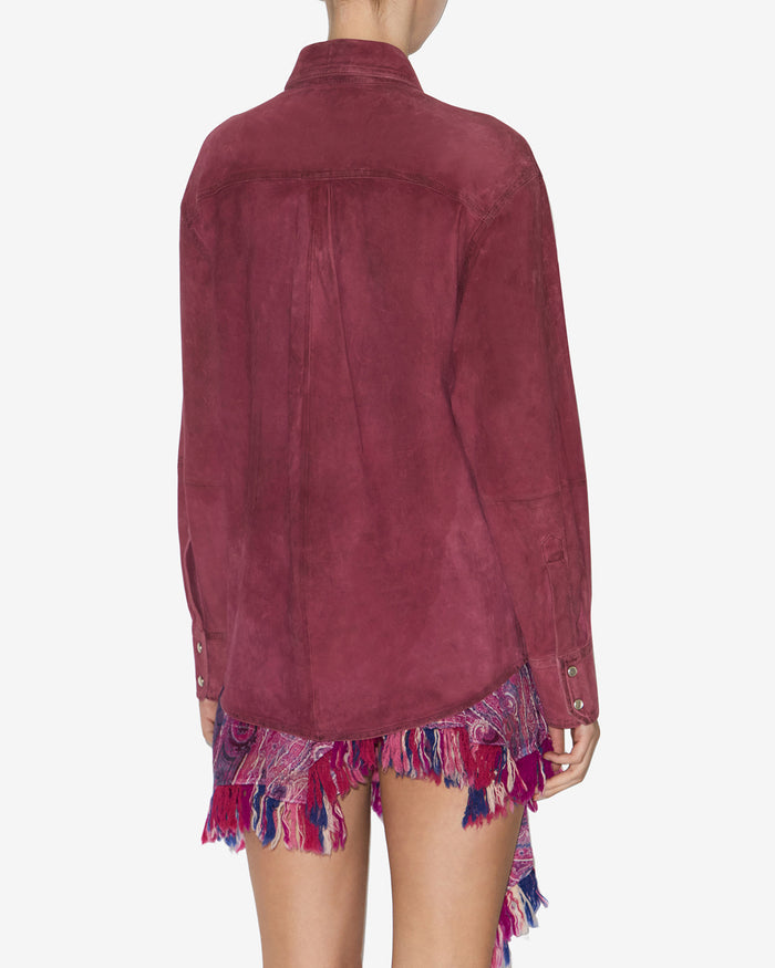 Isabel Marant CHEMISE DANISIA Femme Framboise