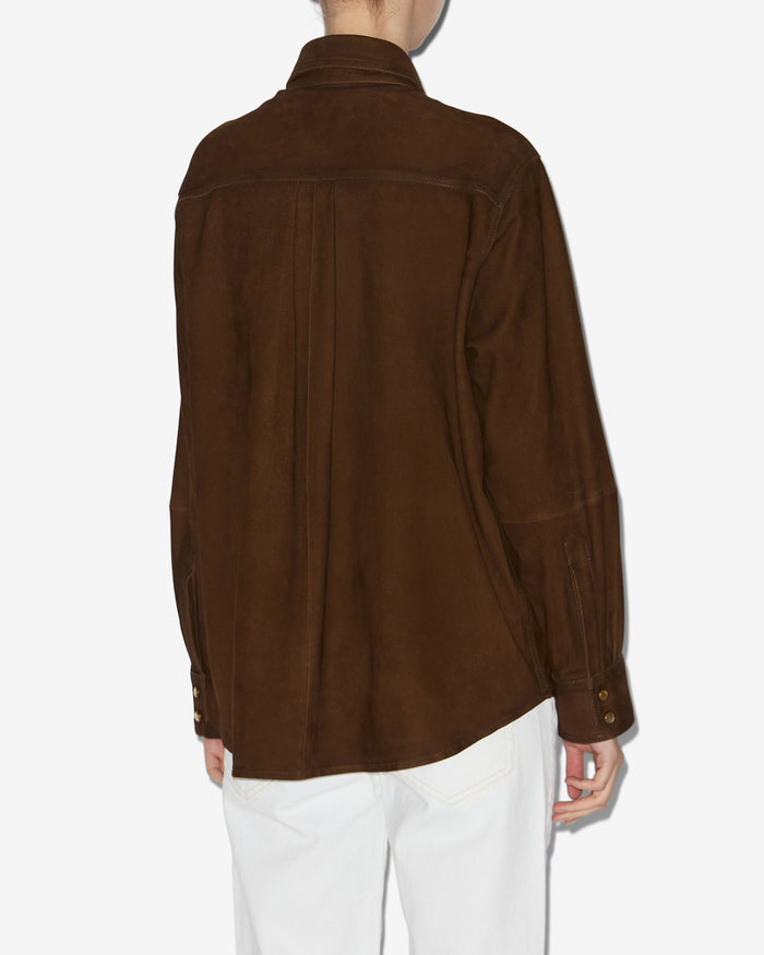 Isabel Marant CHEMISE DANISIA Femme Marron