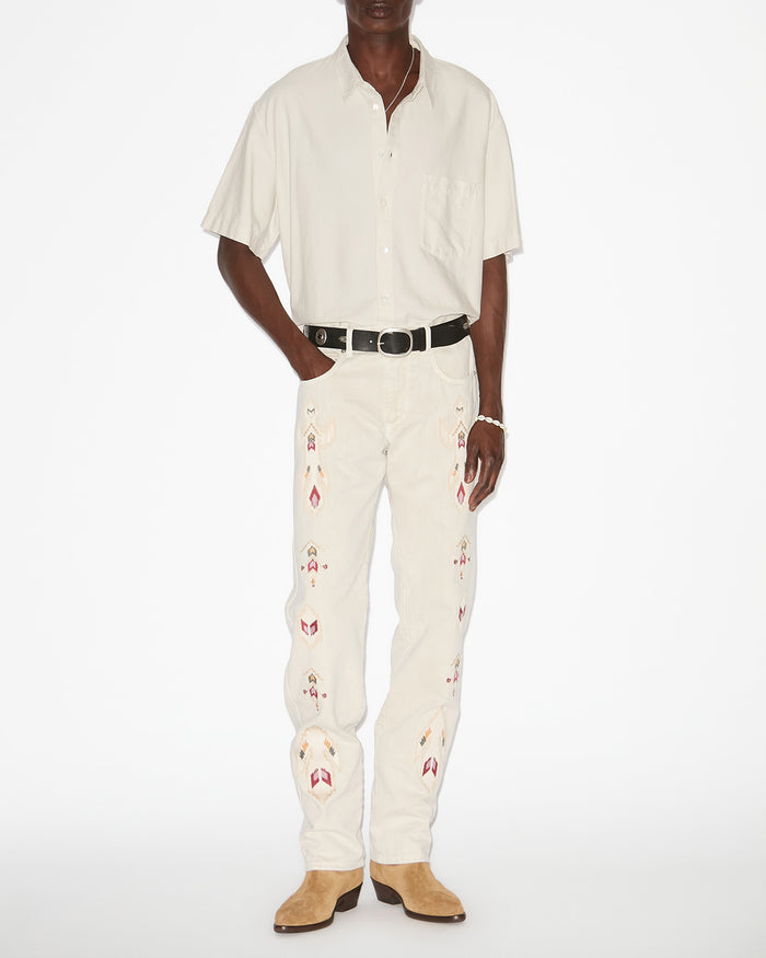 isabel marant CHEMISE IGGY Homme écru