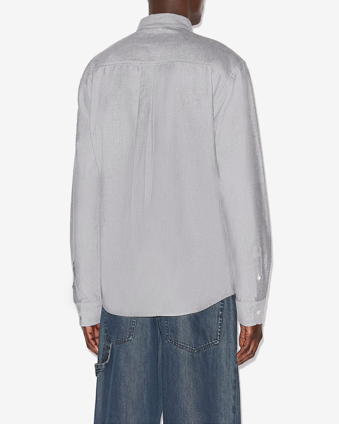 Isabel Marant CHEMISE JASOLO Homme Anthracite