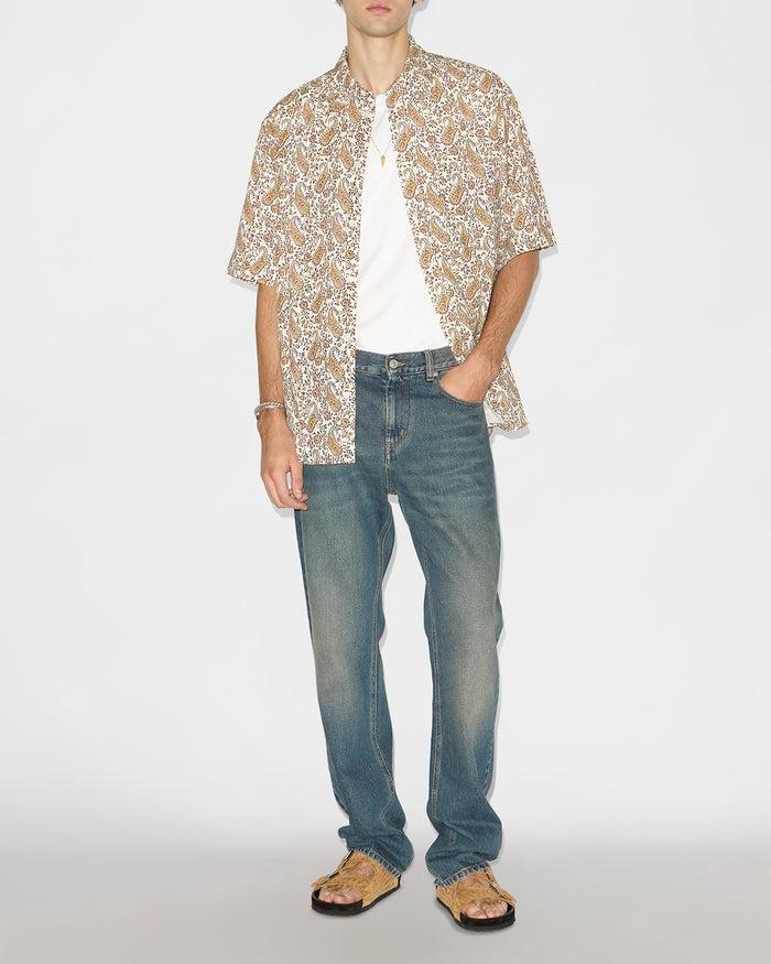 isabel marant CHEMISE LABILIO Homme écru