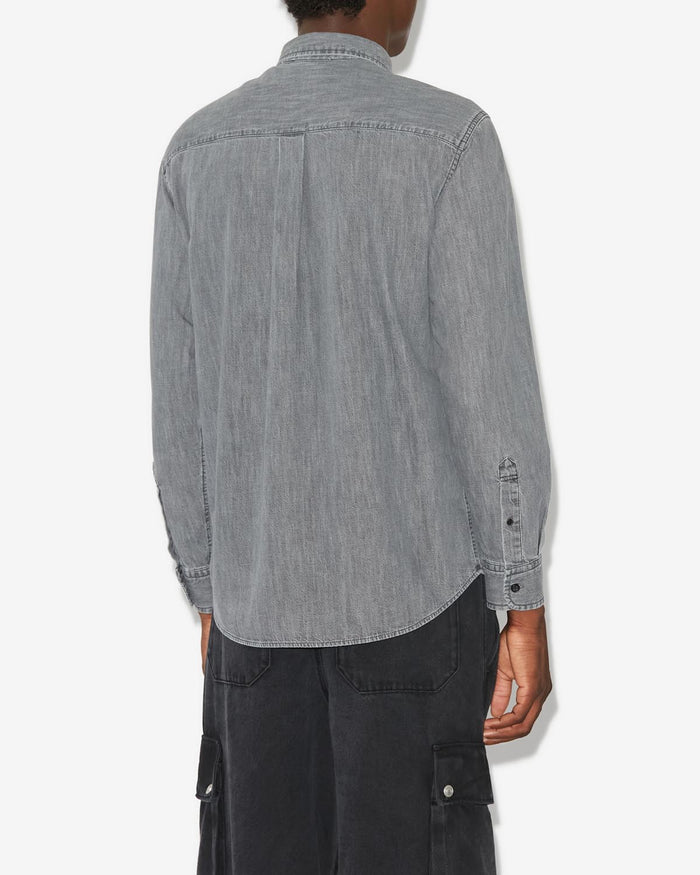 Isabel Marant Chemise Lako Homme Gris Foncé