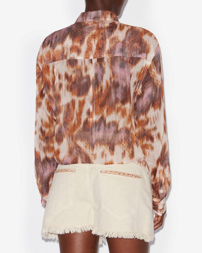 Isabel Marant CHEMISE NATH Femme écru-ocre