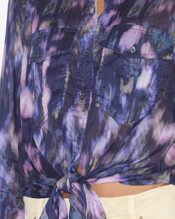 Isabel Marant CHEMISE NATH Femme Violet-lilas