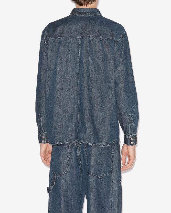 Isabel Marant CHEMISE OWENN Homme Bleu