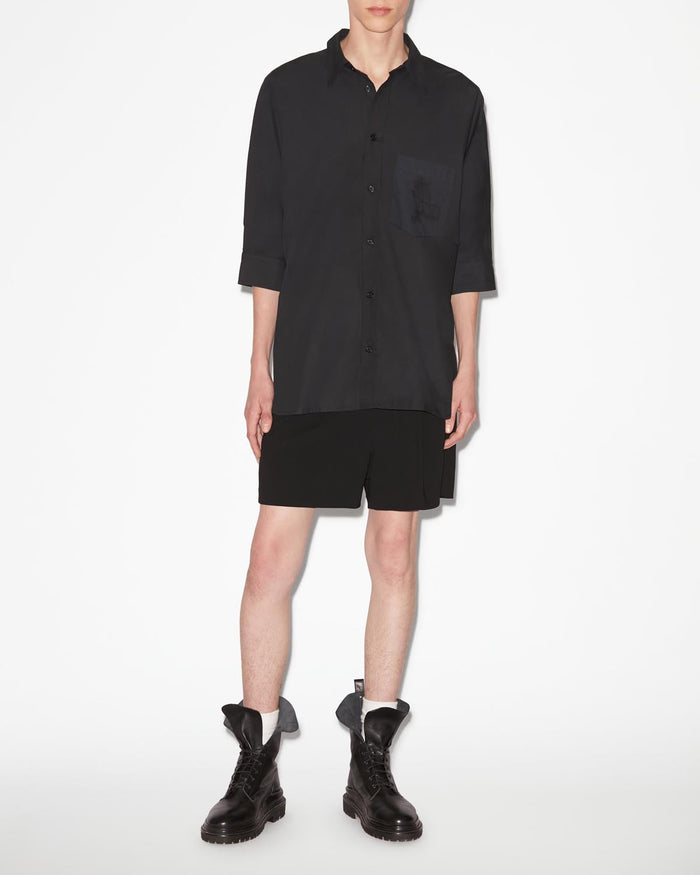 isabel marant Chemise Piero Homme noir délavé