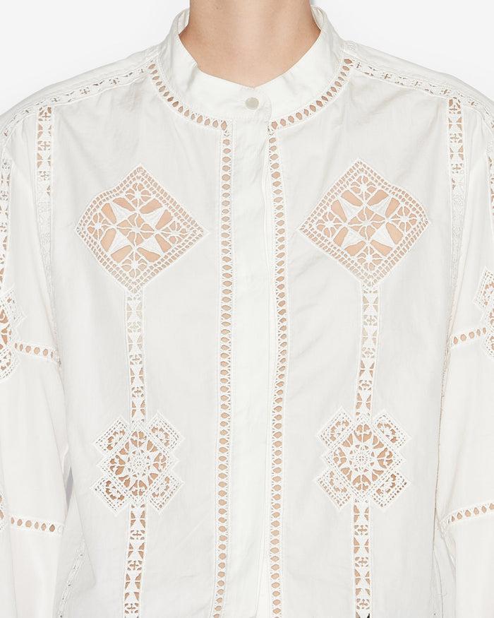 Isabel Marant CHEMISE SERENA Femme Blanc