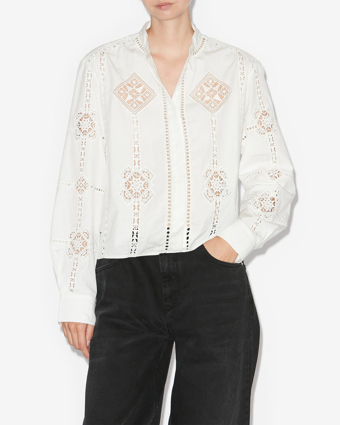 Isabel Marant CHEMISE SERENA Femme Blanc
