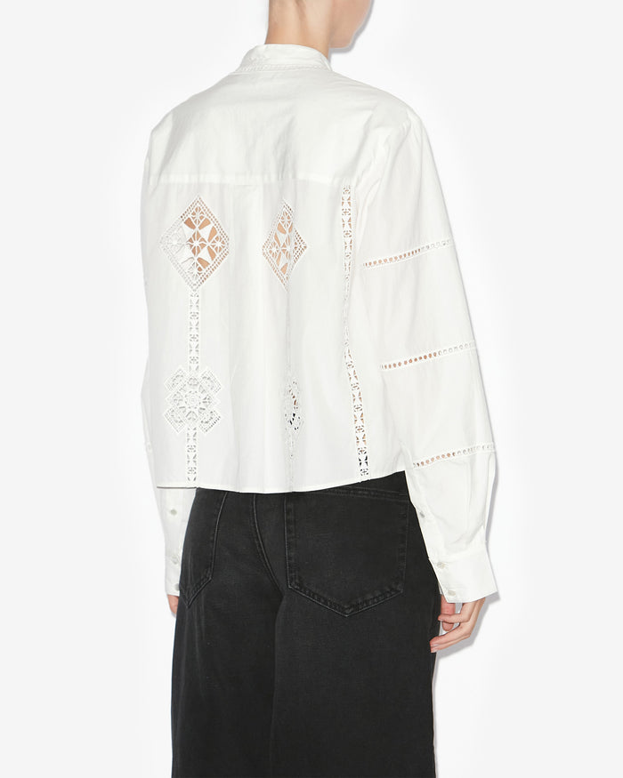 Isabel Marant CHEMISE SERENA Femme Blanc
