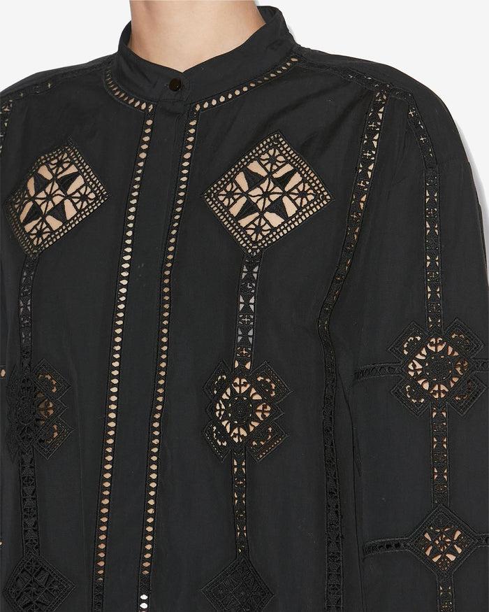 Isabel Marant CHEMISE SOELINE Femme Noir