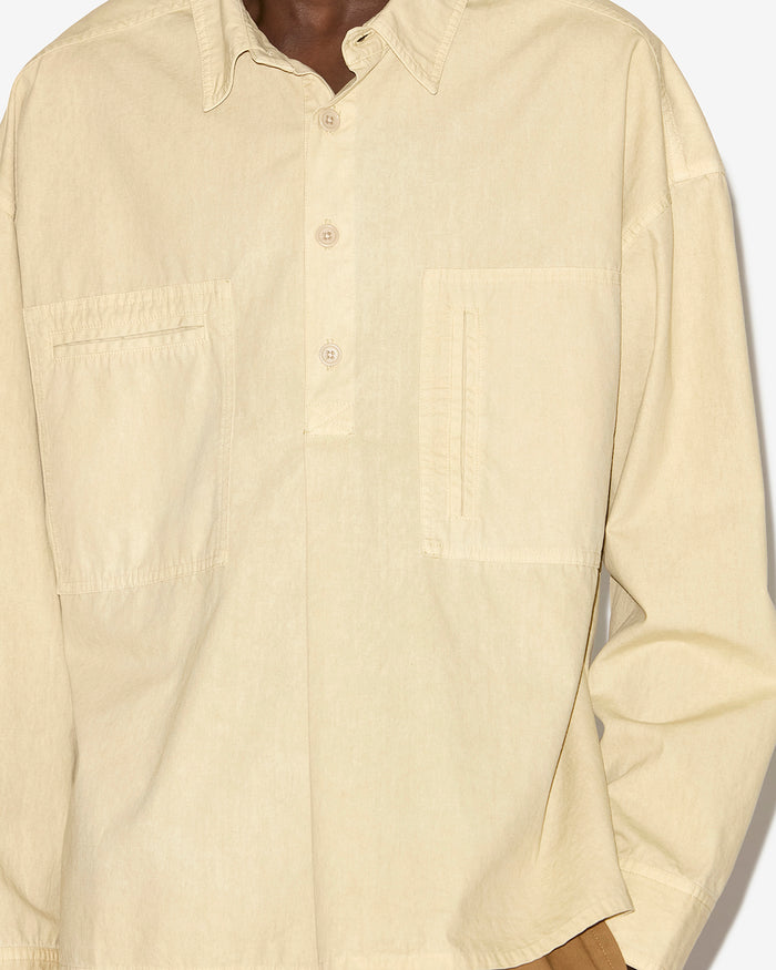 Isabel Marant CHEMISE TERRYC Homme écru