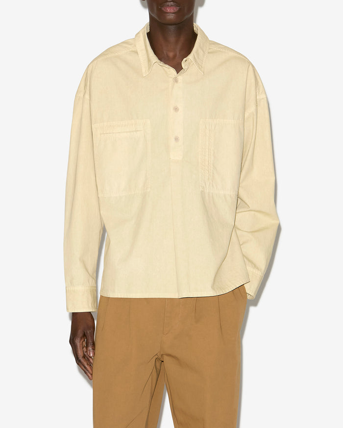 Isabel Marant CHEMISE TERRYC Homme écru