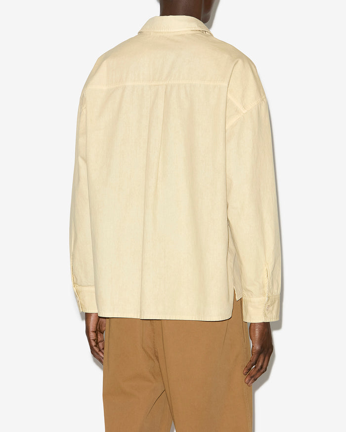 Isabel Marant CHEMISE TERRYC Homme écru