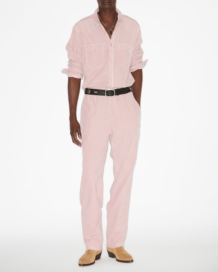 isabel marant CHEMISE VASCO Homme rose doux