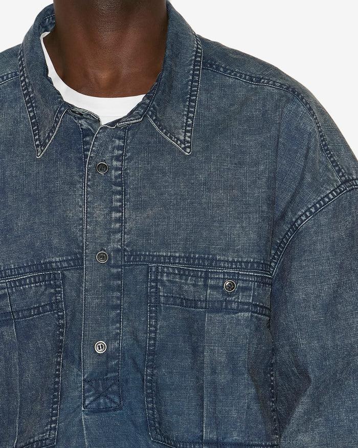 Isabel Marant CHEMISE VITTORE Homme Bleu