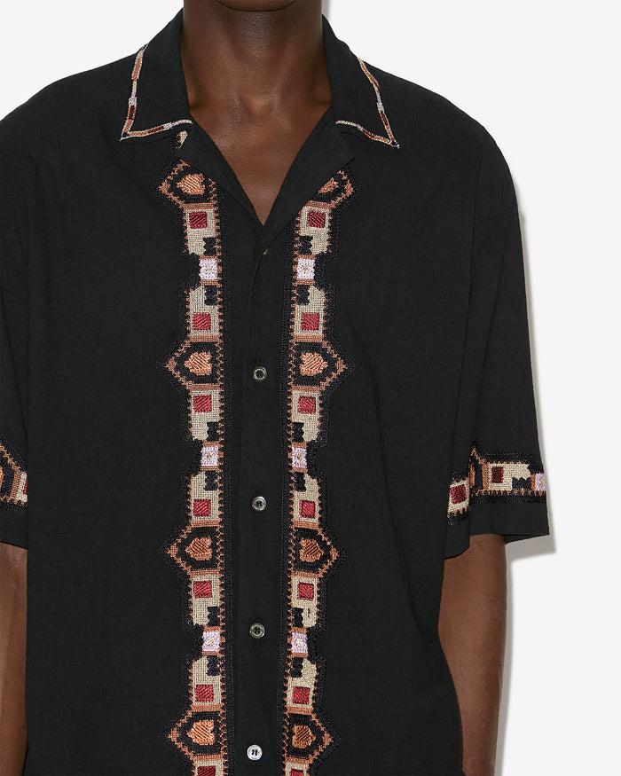 Isabel Marant CHEMISE ZAO Homme Noir