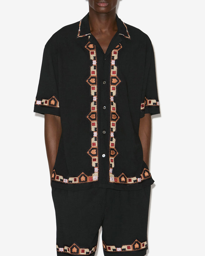 Isabel Marant CHEMISE ZAO Homme Noir
