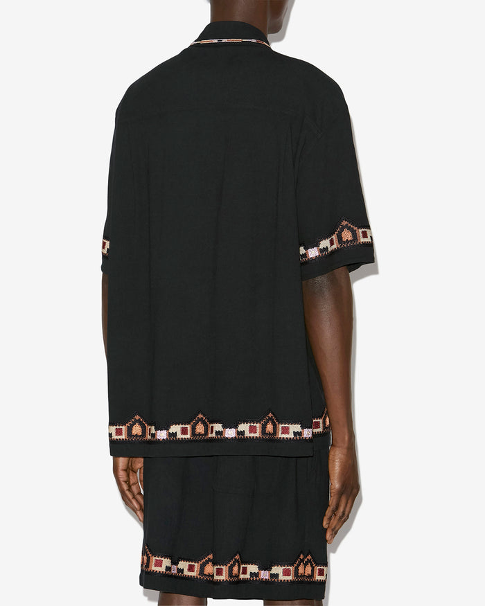 Isabel Marant CHEMISE ZAO Homme Noir