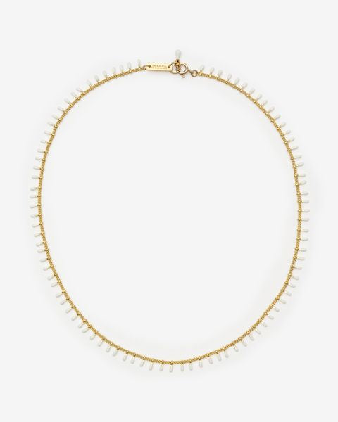 Isabel Marant COLLIER CASABLANCA Femme écru