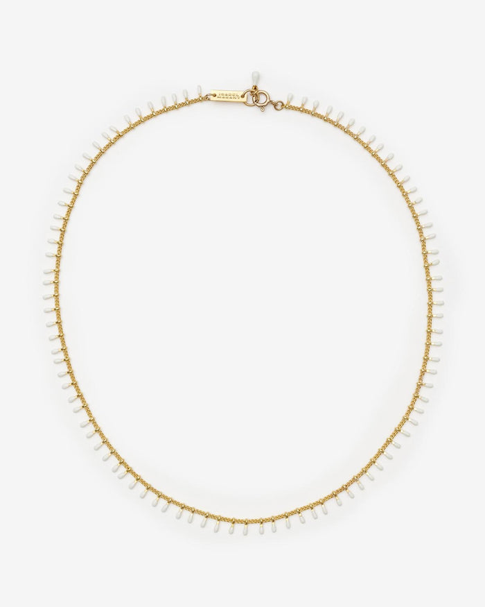 isabel marant COLLIER CASABLANCA Femme écru