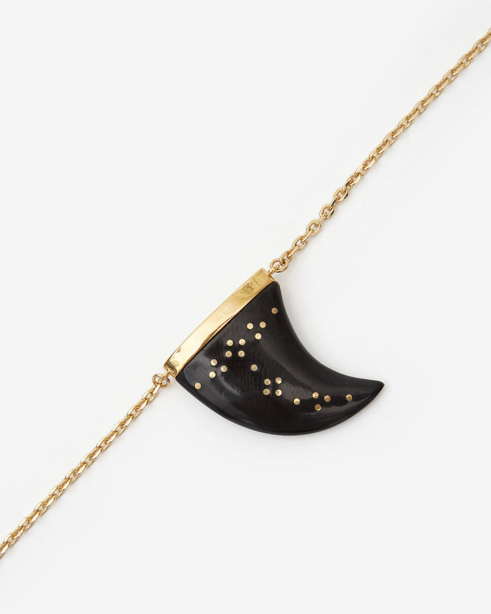 Isabel Marant COLLIER ELLEN Femme Noir