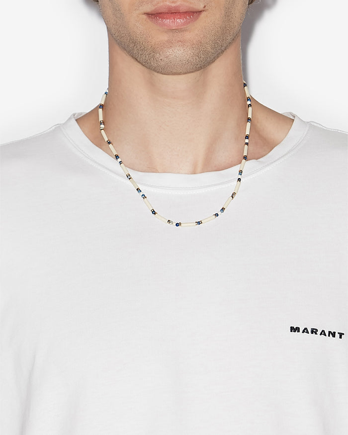Isabel Marant COLLIER HUYANI Homme écru