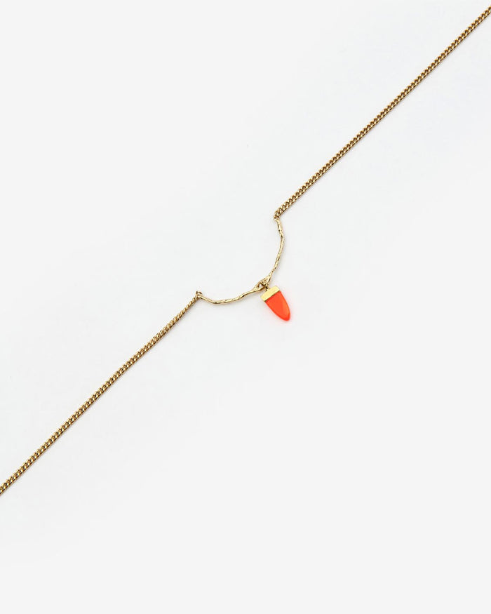 Isabel Marant Collier Naya Homme Orange