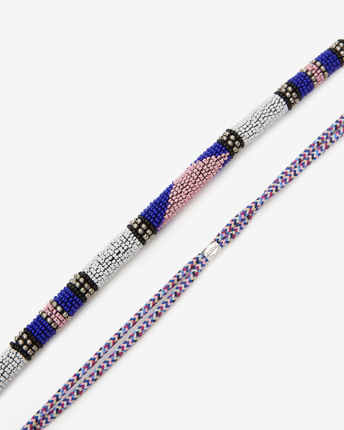 Isabel Marant COLLIER NUNA Femme Blanc Et Argenté