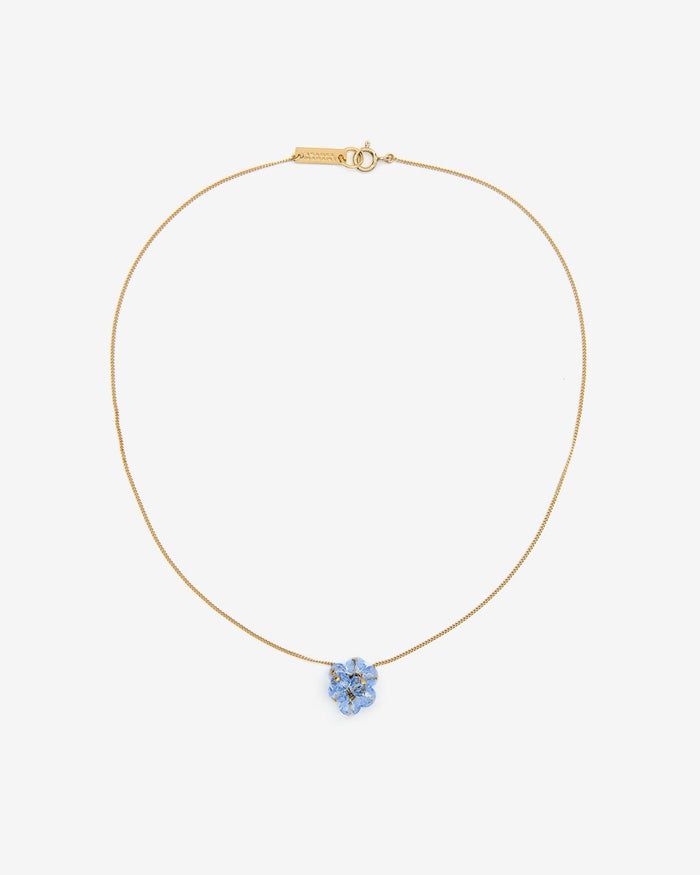 isabel marant Collier Polly Femme bleu ciel