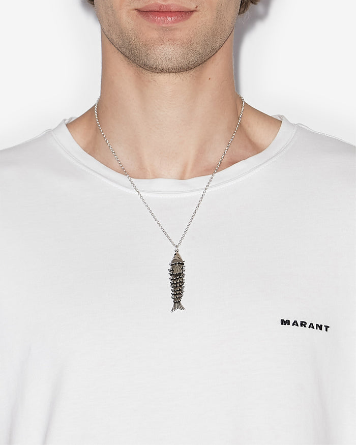 Isabel Marant Collier River Man Homme Argent