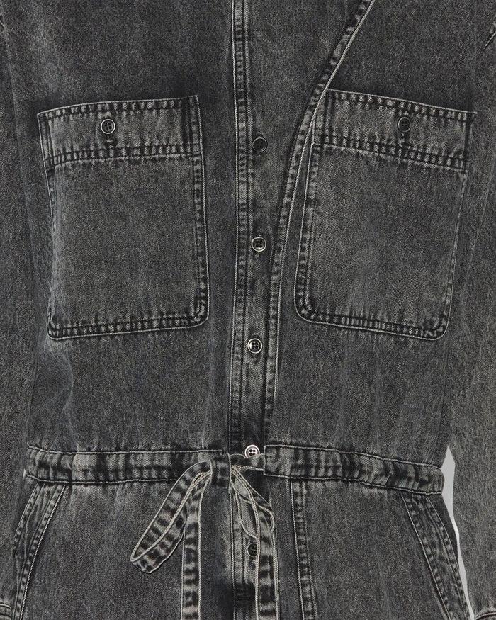 Isabel Marant Combinaison Idany Femme Noir Délavé