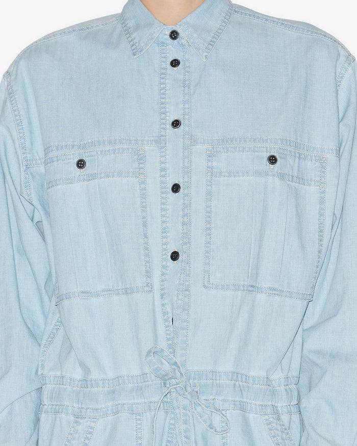 Isabel Marant COMBINAISON VALENA Femme Bleu Clair