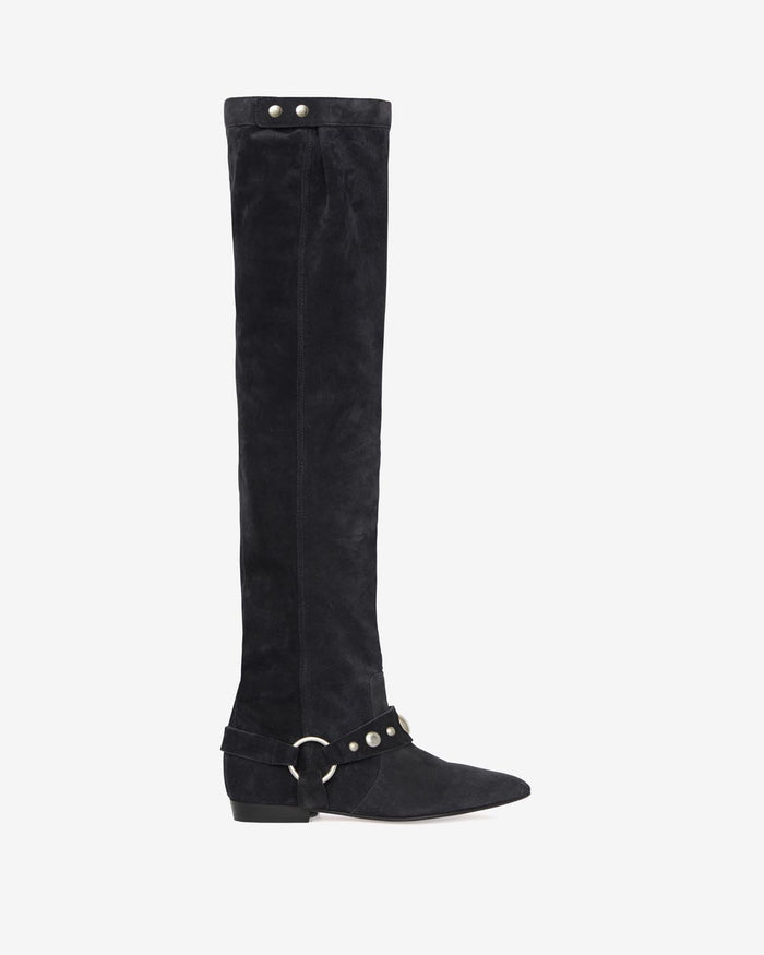 isabel marant Cuissardes Selize Femme noir délavé