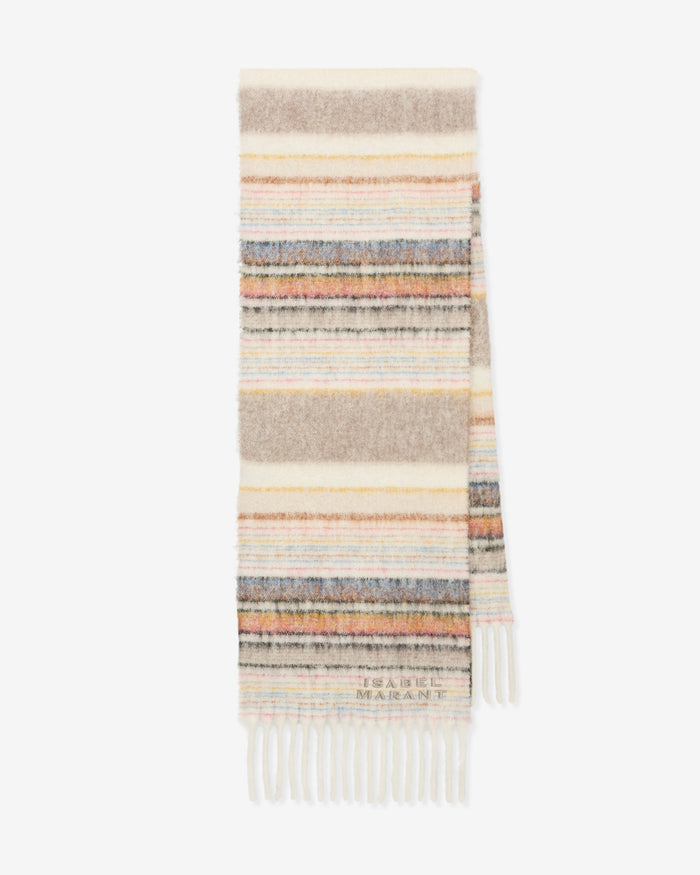 isabel marant ÉCHARPE FIRNY Femme multicolor