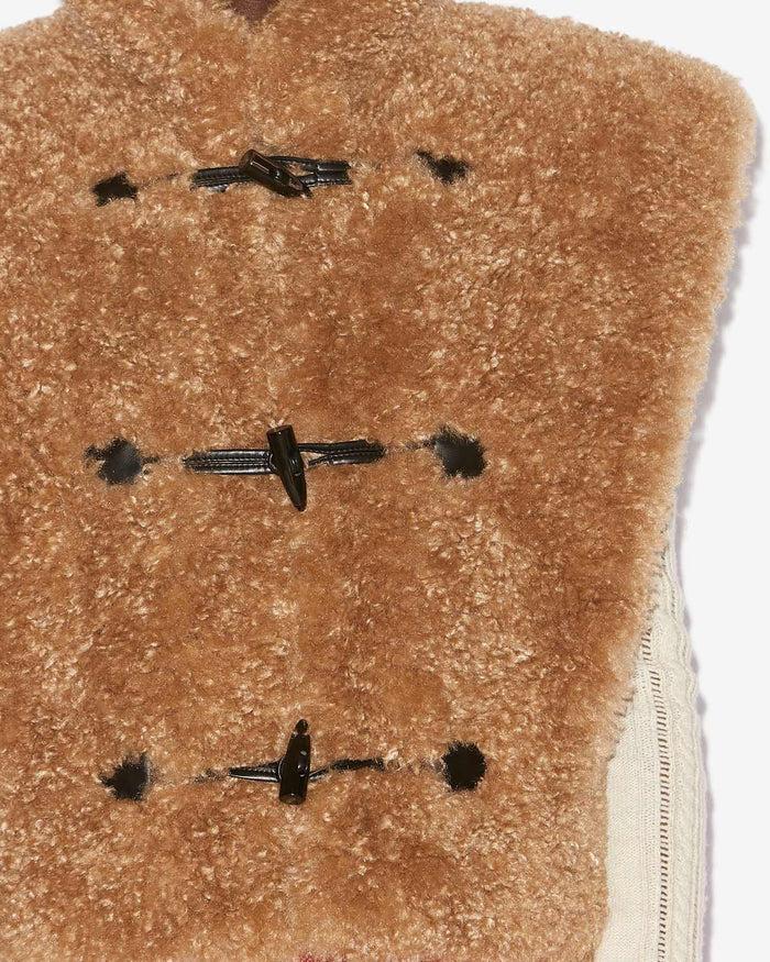 Isabel Marant GILET ALISA Femme Camel