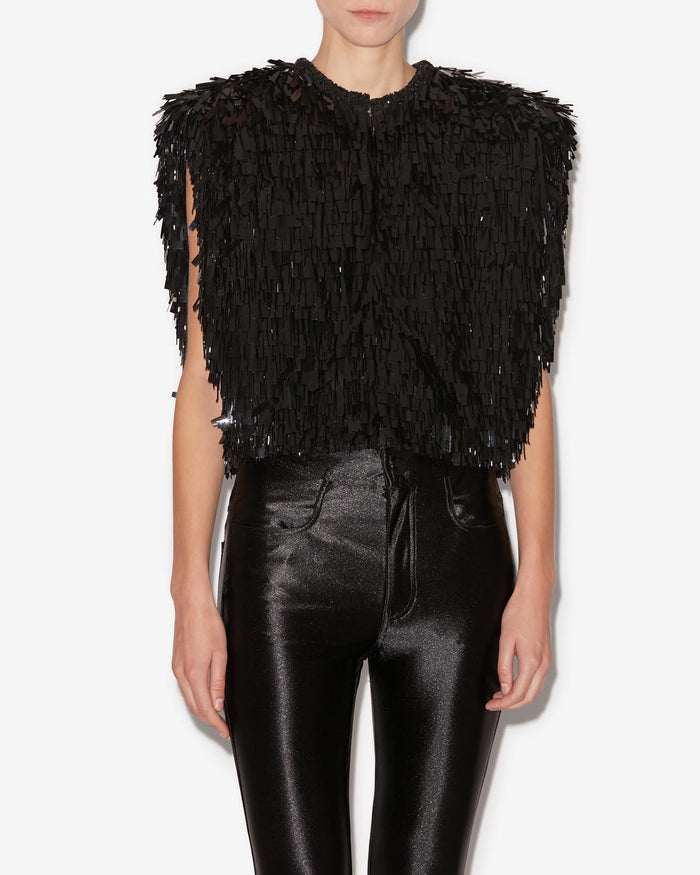 Isabel Marant Gilet Amelina Femme Noir