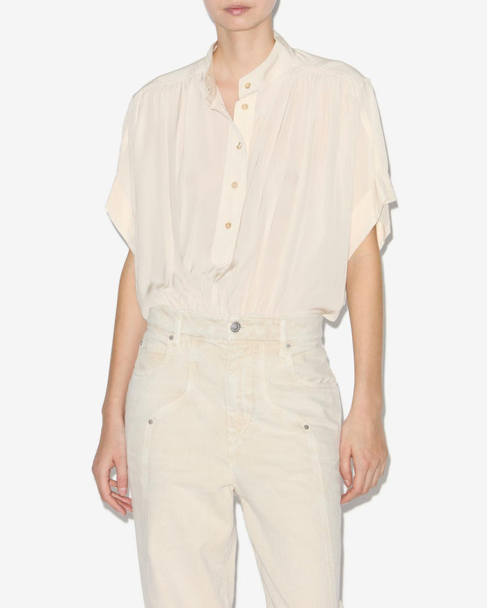 Isabel Marant Haut Azalea Femme Beige